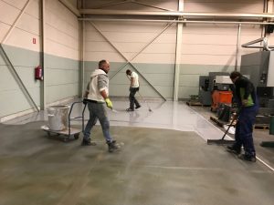 industrievloer plaatsen